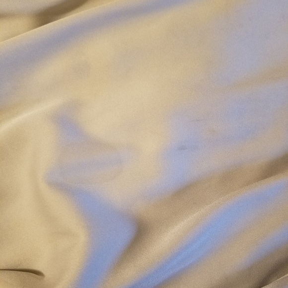 DVF metallic floral strapless bandeau silk gown - Picture 7 of 8